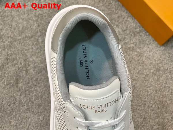 Louis Vuitton Beverly Hills Sneaker Gray Damier Calf Leather 1ACEYS Replica