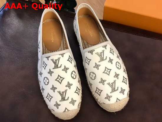 Louis Vuitton Bidart Espadrille Dune Printed Canvas Monogram Replica