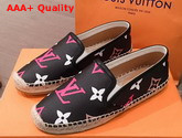 Louis Vuitton Bidart Espadrille Pink Monogram Giant Canvas Replica