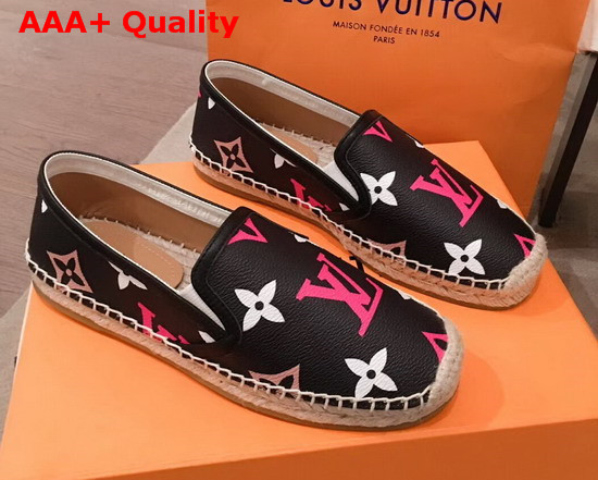 Louis Vuitton Bidart Espadrille Pink Monogram Giant Canvas Replica