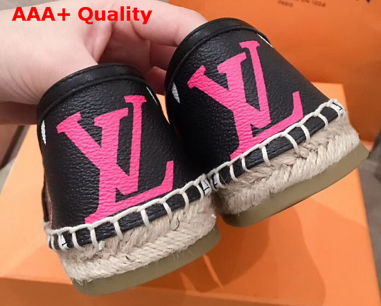 Louis Vuitton Bidart Espadrille Pink Monogram Giant Canvas Replica