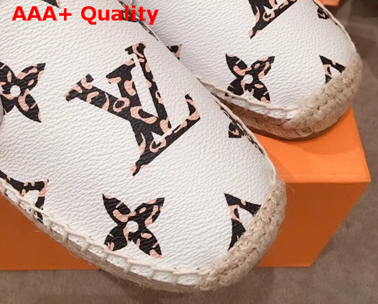 Louis Vuitton Bidart Espadrille White Monogram Giant Canvas Replica