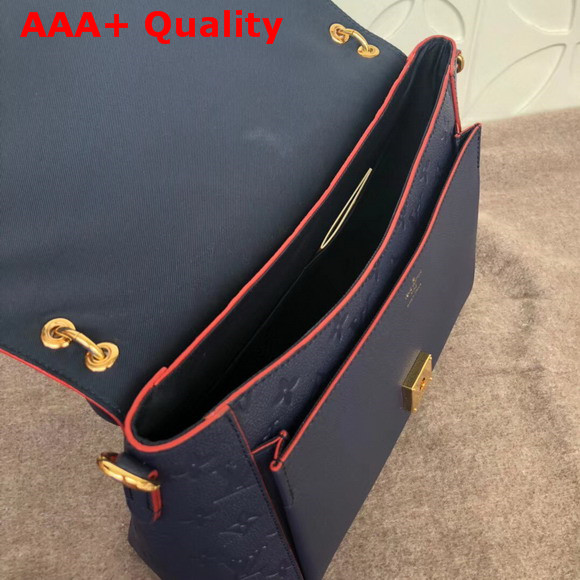 Louis Vuitton Blanche Monogram Empreinte Marine Rouge Replica