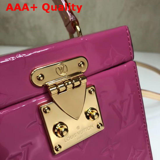 Louis Vuitton Bleecker Box Monogram Vernis Pink Replica