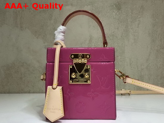 Louis Vuitton Bleecker Box Monogram Vernis Pink Replica