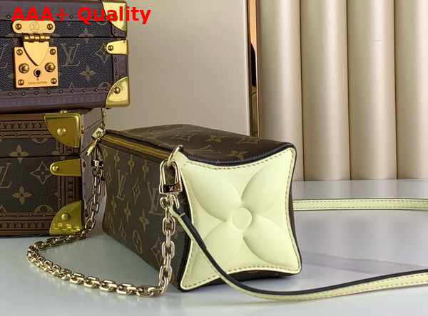 Louis Vuitton Bloom Pouch Banana Yellow Monogram Coated Canvas M11672 Replica