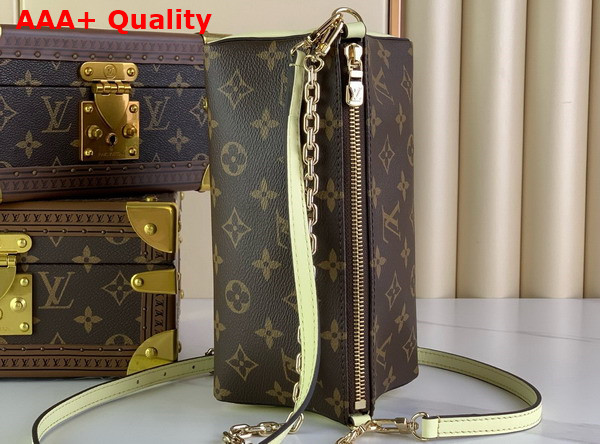 Louis Vuitton Bloom Pouch Banana Yellow Monogram Coated Canvas M11672 Replica