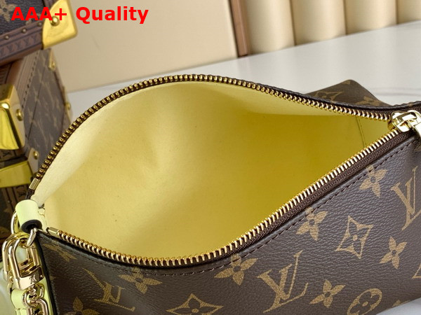 Louis Vuitton Bloom Pouch Banana Yellow Monogram Coated Canvas M11672 Replica