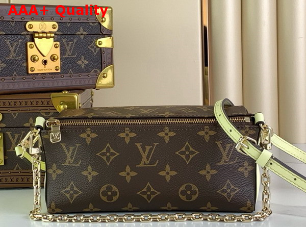 Louis Vuitton Bloom Pouch Banana Yellow Monogram Coated Canvas M11672 Replica