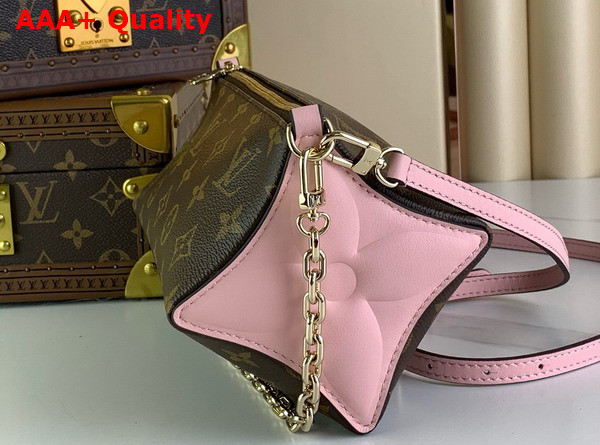 Louis Vuitton Bloom Pouch Rose Jasmin Pink Monogram Coated Canvas M11303 Replica