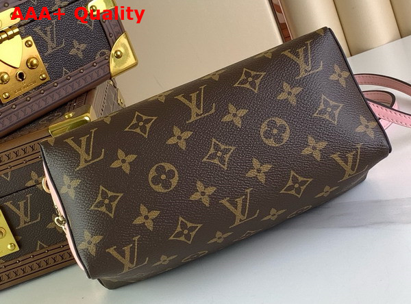 Louis Vuitton Bloom Pouch Rose Jasmin Pink Monogram Coated Canvas M11303 Replica