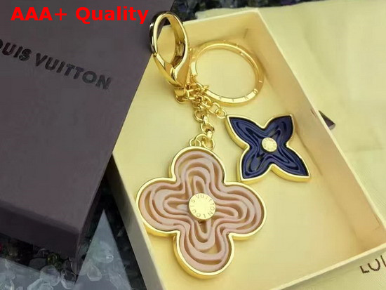 Louis Vuitton Blossom Bag Charm Metal and Resin Replica