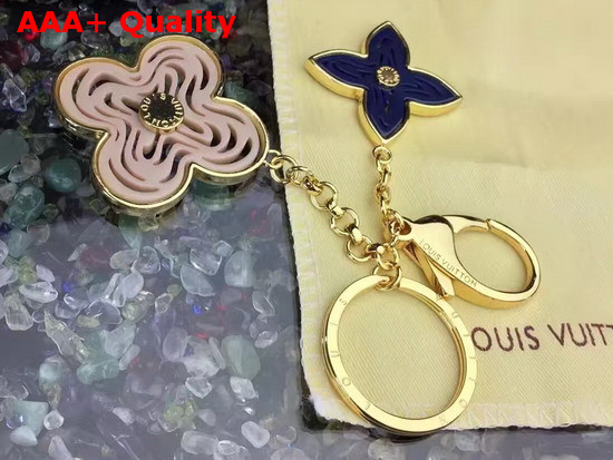 Louis Vuitton Blossom Bag Charm Metal and Resin Replica