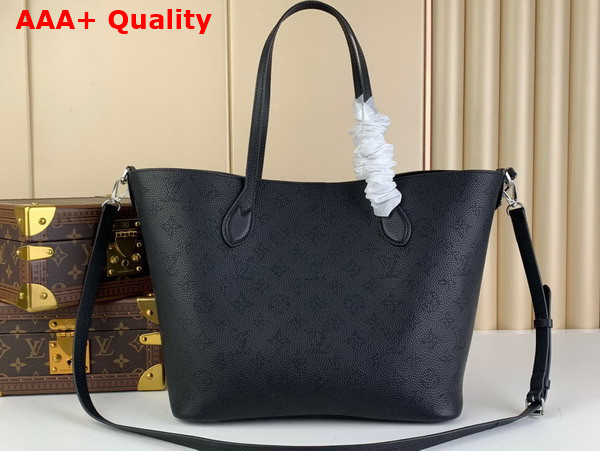 Louis Vuitton Blossom MM Tote in Black Mahina Perforated Calfskin Leather M21851 Replica