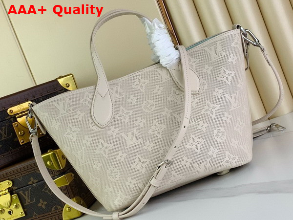 Louis Vuitton Blossom PM Quartz White Mahina Reverse Calf Leather M24562 Replica