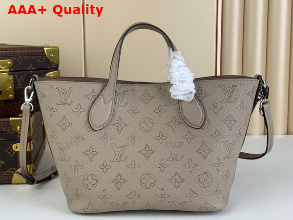 Louis Vuitton Blossom PM Tote Bag in Galet Mahina Perforated Calfskin Leather M21849 Replica