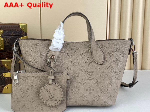 Louis Vuitton Blossom PM Tote Bag in Galet Mahina Perforated Calfskin Leather M21849 Replica