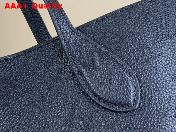 Louis Vuitton Blossom PM Tote in Black Mahina Perforated Calfskin Leather M21848 Replica