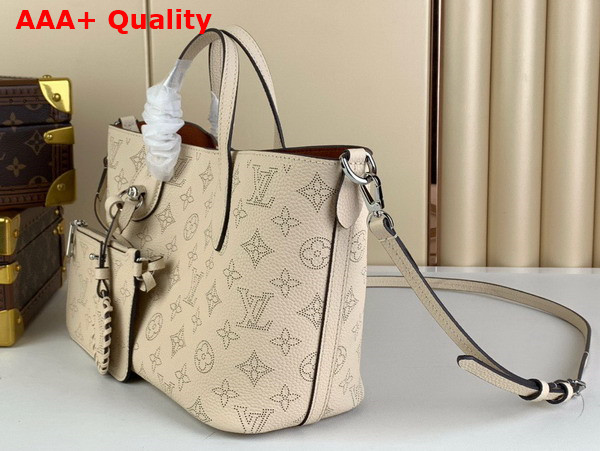 Louis Vuitton Blossom PM Tote in Creme Mahina Perforated Calfskin Leather M21909 Replica