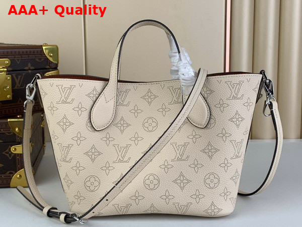 Louis Vuitton Blossom PM Tote in Creme Mahina Perforated Calfskin Leather M21909 Replica