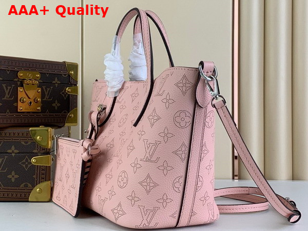 Louis Vuitton Blossom PM Tote in Rose Jasmin Mahina Perforated Calfskin Leather M23196 Replica