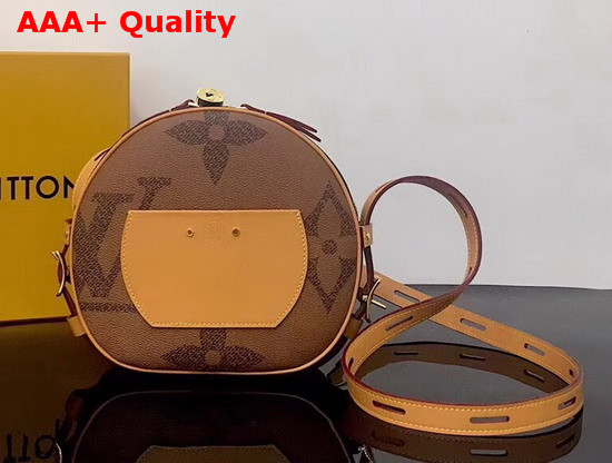 Louis Vuitton Boite Chapeau Souple Bag Monogram and Monogram Reverse Coated Canvas M44604 Replica