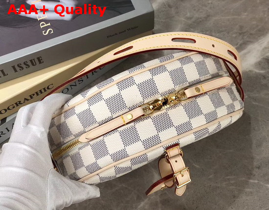 Louis Vuitton Boite Chapeau Souple MM Damier Azur Canvas Replica