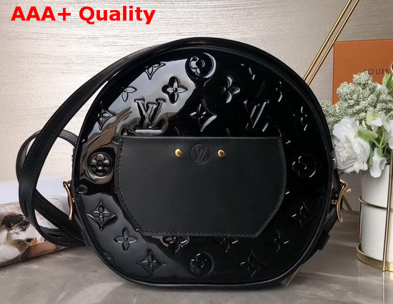 Louis Vuitton Boite Chapeau Souple Noir Monogram Vernis Leather M53999 Replica