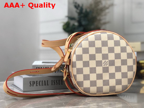 Louis Vuitton Boite Chapeau Souple PM Damier Azur Canvas N40333 Replica