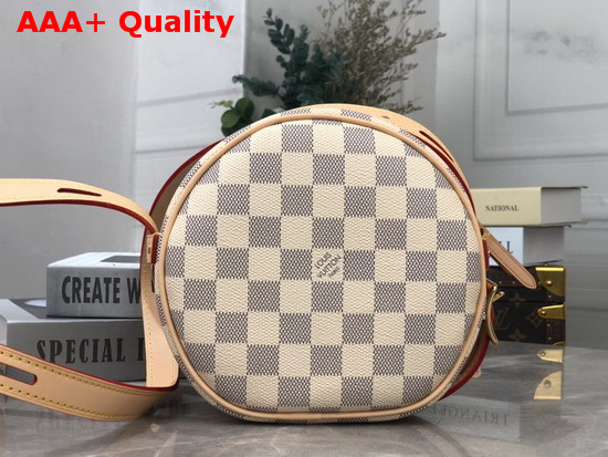 Louis Vuitton Boite Chapeau Souple PM Damier Azur Canvas N40333 Replica