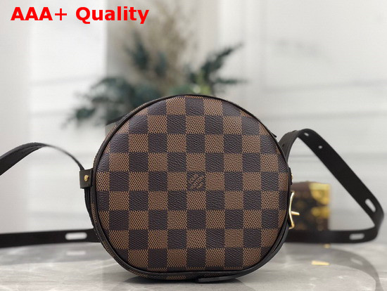 Louis Vuitton Boite Chapeau Souple PM Damier Ebene Canvas Replica