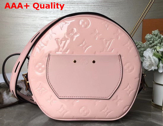 Louis Vuitton Boite Chapeau Souple Pink Monogram Vernis Leather Replica