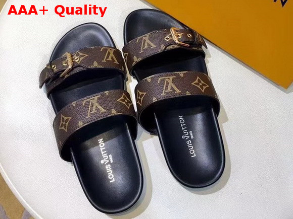 Louis Vuitton Bom Dia Mule Patent Monogram Canvas 1A3R5M Replica