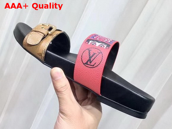 Louis Vuitton Bom Dia Mule Patent Monogram Duo Color Replica