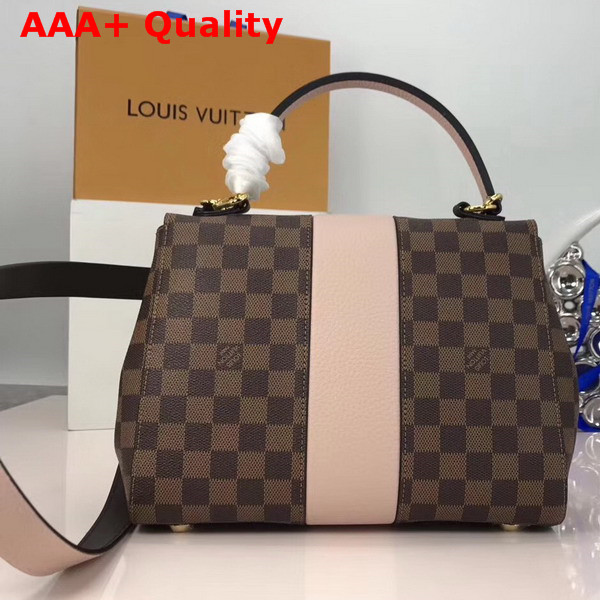 Louis Vuitton Bond Street Damier Ebene and Taurillon Leather Magnolia N64417 Replica