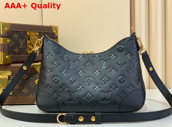 Louis Vuitton Boulogne Bag in Black Monogram Empreinte Leather M12930 Replica