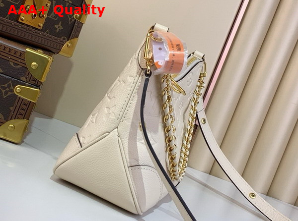 Louis Vuitton Boulogne Bag in Cream Monogram Empreinte Leather Replica