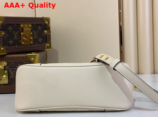 Louis Vuitton Boulogne Bag in Cream Monogram Empreinte Leather Replica