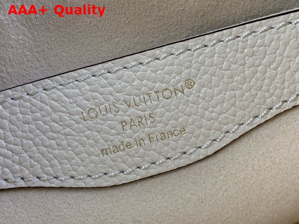 Louis Vuitton Boulogne Bag in Cream Monogram Empreinte Leather Replica