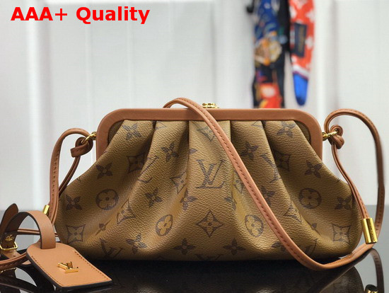 Louis Vuitton Boursicot EW Monogram Coated Canvas and Calfskin Leather Trim M45229 Replica