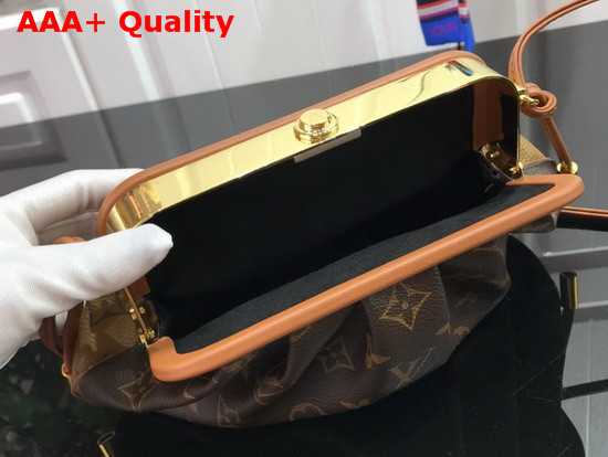 Louis Vuitton Boursicot EW Monogram Coated Canvas and Calfskin Leather Trim M45229 Replica