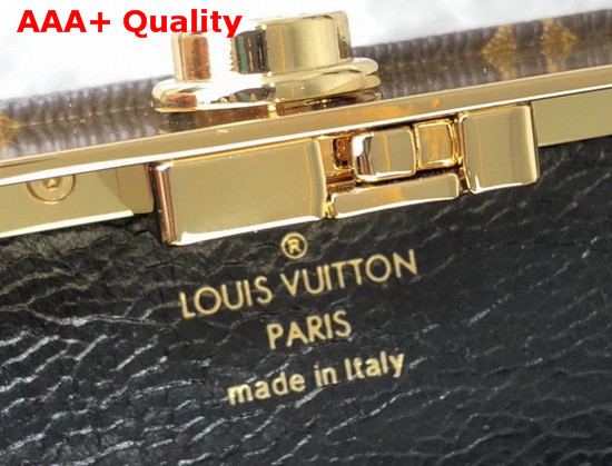 Louis Vuitton Boursicot EW Smooth Calfskin Leather with Belle Epoque Print M56369 Replica