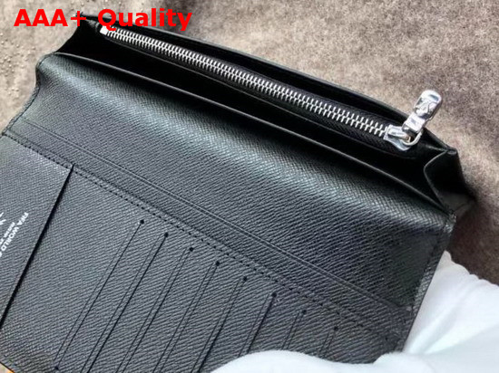 Louis Vuitton Brazza Wallet Black Epi Leather Men LV 2018 FIFA World Cup Edition Replica