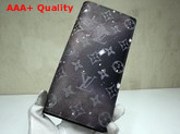 Louis Vuitton Brazza Wallet Monogram Galaxy Coated Canvas M63871 Replica