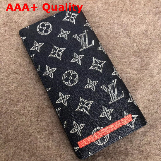 Louis Vuitton Brazza Wallet Monogram Upside Down Canvas Replica