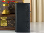 Louis Vuitton Brazza Wallet in Black Epi XL Cowhide Leather Replica