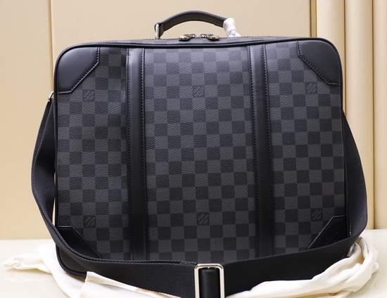 Louis Vuitton Briefcase Backpack Damier Graphite Canvas N50051 Replica