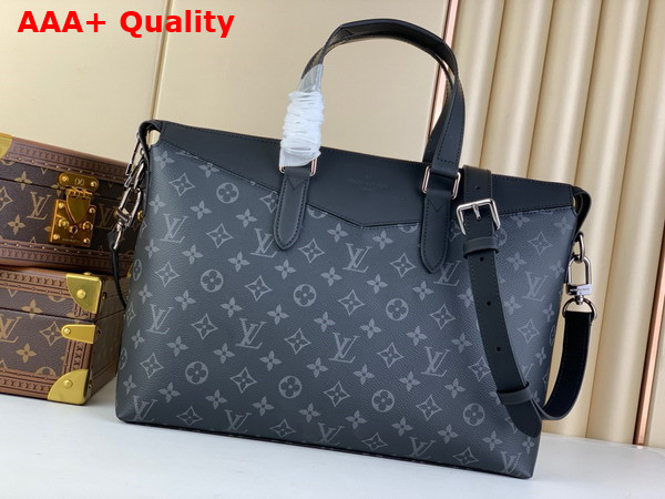 Louis Vuitton Briefcase Explorer Monogram Eclipse Canvas M40566 Replica