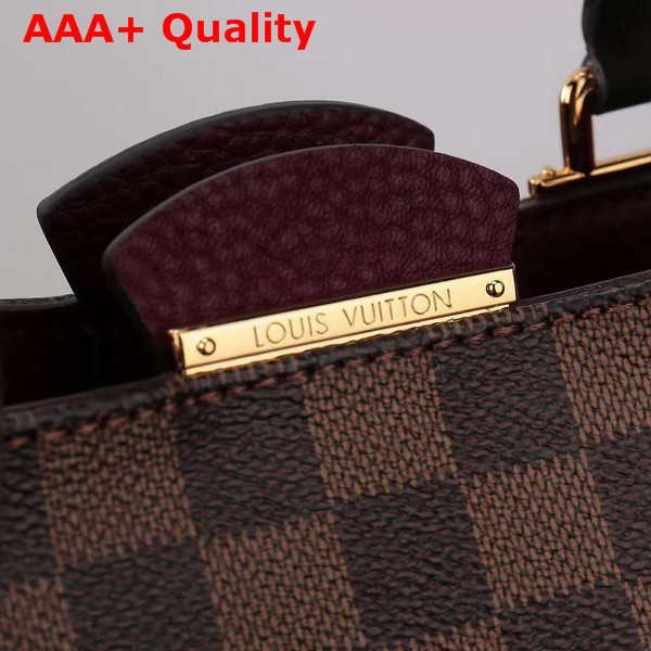 Louis Vuitton Brittany Damier Ebene N41675 Bordeaux Replica