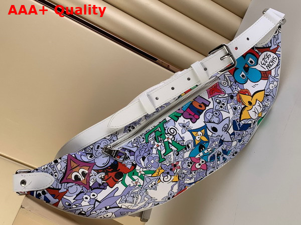 Louis Vuitton Bumbag Multipocket Multicolor Monogram Comics Coated Canvas M21853 Replica